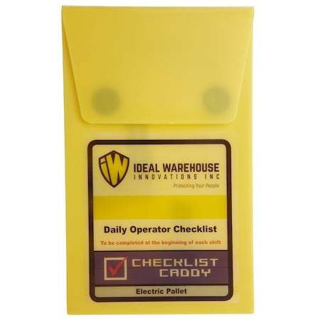 Ideal Warehouse Innovations Replacement Checklist Book, 1 3/8" W, PK5 70-1073-CP