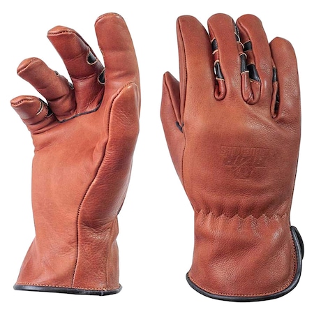 Bear Knuckles Driver Gloves Brown M 1 pk D451-M