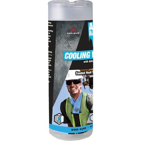 Radians Arctic Radwear XT 12'' x 32-1/2'' Blue Cooling Towel RCS20