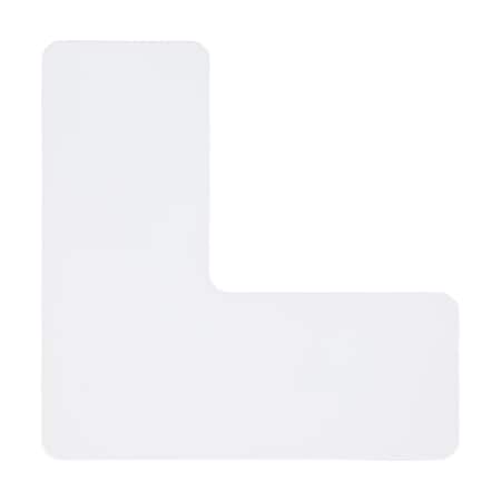 Brady ToughStripe Max Floor Marking Corner L-Shape 2 in W x 5 in H White, 20PK 177067