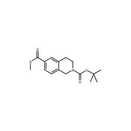 Ak Scientific 2-Tert-butyl 6-methyl 3, 4-dihydroisoquinoline-2, 6(1H)-dicarboxylate (100mg), CAS 170097-66-2 1896AJ-100mg