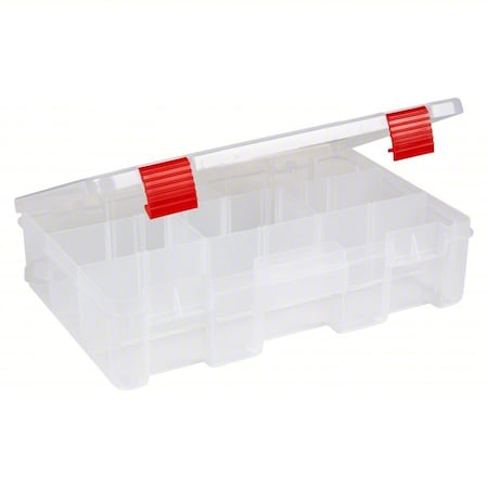 Plano Compartment Box with Plastic, 1 3/4 in H x 7 1/4 in W PLASV363
