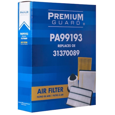 Premium Guard Engine Air Filter, PA99193