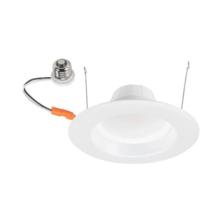 Keystone 6in Circular LED Commercial Downlight feat. Power Select and Color Select. 14/10/8W, 120V Input, 270 KT-LED14PSRD-6C-9CSF-DIM