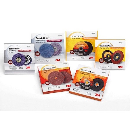 Scotch-Brite Light Grind and Blend Disc, 4 1/2 in Dia 61500300506