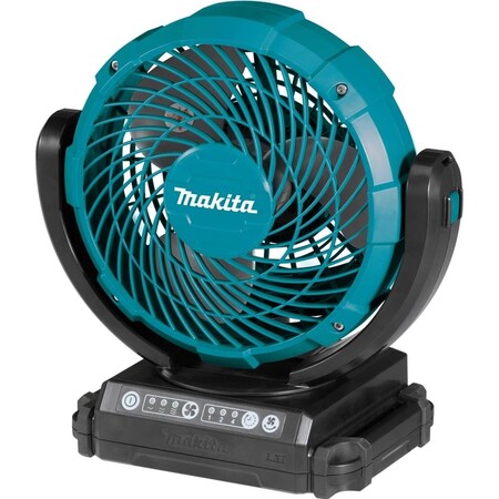Makita 11-1/8 in. H 3 speed Oscillating Cordless Jobsite Fan DCF102Z
