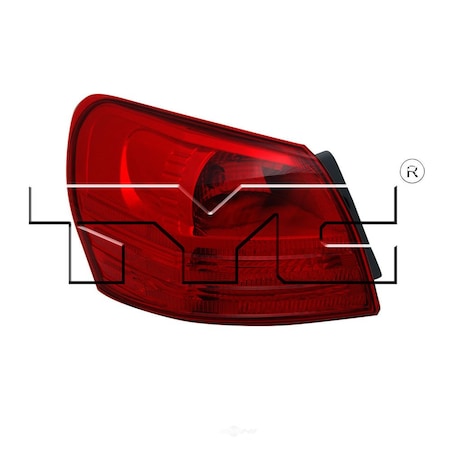 Tyc Capa Certified Tail Light Assembly 11-6336-00-9