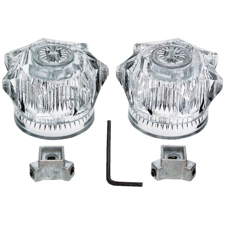 Danco Acrylic 3-Prong Universal Clear Faucet Handle 88172