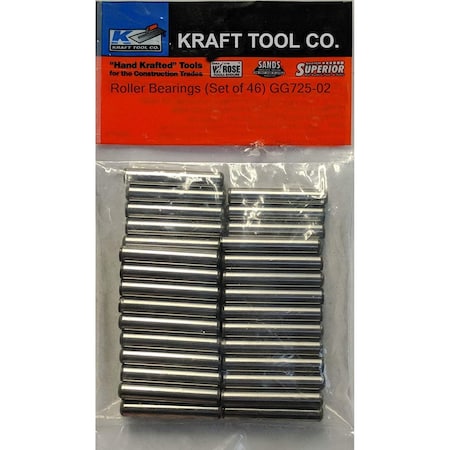 Kraft Tool Kraft Tools Roller Bearings for Rebar Cutter Bender 46PK GG725-02