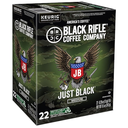 Black Rifle Coffee Co Just Black Coffee K-Cups 1 pk 31-175-22C