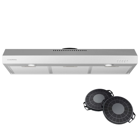 Wrightmaster 30 in. 200 CFM Convertible Under Cabinet Range Hood in Stainless Steel ZR-CAS75905