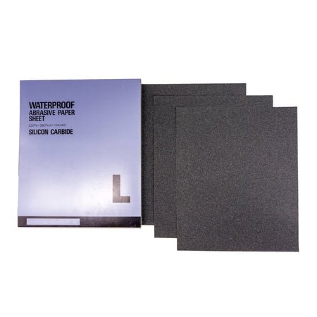 Renegade Products Usa 9" x 11" Wet Dry Sheets For Auto Body (60 Grit, 50 Pack) MAWDS9X1160FS