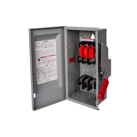 Siemens 100A 3P 600V 3W FUSED HD T3R W/GB HF363RG