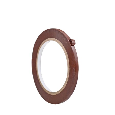 Wod Tape PVC, Dark Brown, 1/4 inch (6mm) W., 6 mil Thickness, 192 PK WOD VTC366-00250-192-36-DBR