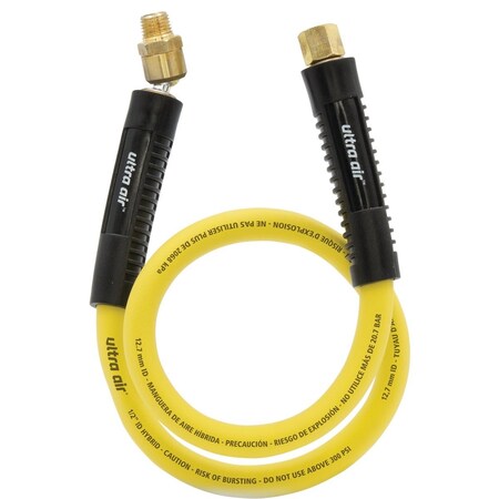 Amflo 3/8'' x 30'' Lead-In Air Hose with Ball Swivel 57L-30B-RET