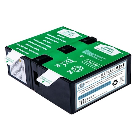 Premium Power UPS Replacement Battery Cartridge APCRBC123 APCRBC123-ER