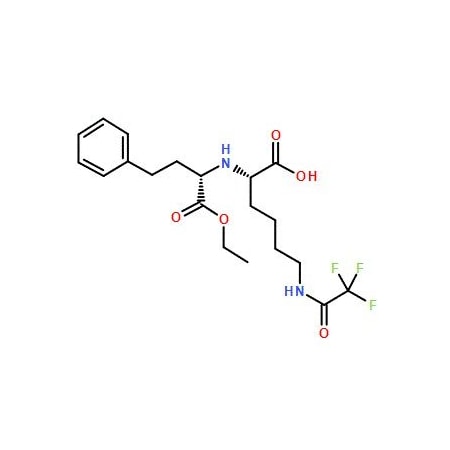 Ak Scientific N2-(1S-Ethoxycarbonyl-3-phenylpropyl)-N6-trifluoroacetyl-L-lysine (1g), CAS 116169-90-5 Q409-1g