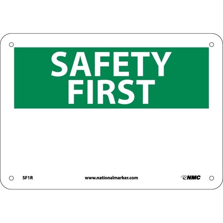 Nmc Safety First Sign, SF1R SF1R