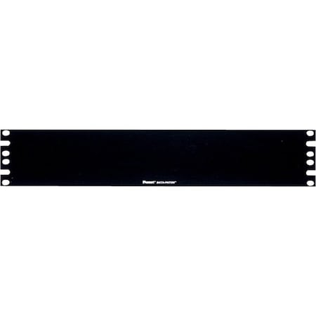 Panduit FILLER PANEL MOUNT TO 19", RACK/WALL BRACKET INCL SCREWS, BLACK 2U ROHS DPFP2