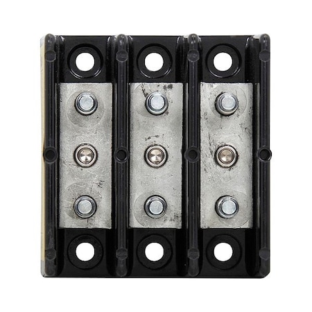 Eaton Bussmann PowerDistributionBlock, 150A, 600V, 3Poles 16290-3