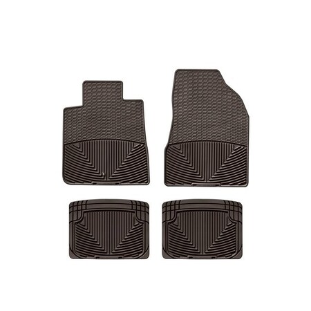 Weathertech Cocoa, Front and Rear All Weather Floor Mats W68CO-W20CO