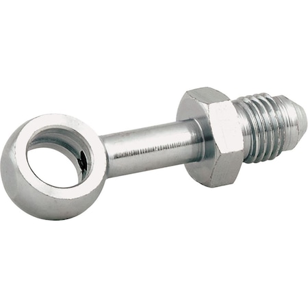 Powerhouse 4 AN Male to 10 mm Banjo Fittings with Extension, Nickel Plated, 2PK PO3608740