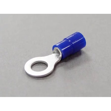 Nichifu Eco-Friendly Polycarbonate Insulated Ring Terminals, Stud #10, AWG 16-14 TMEX 2-5M-BLU