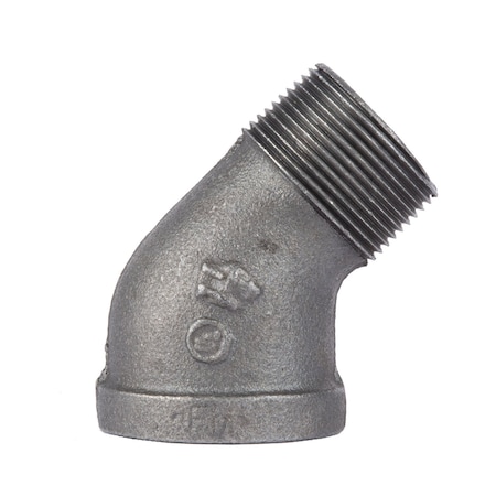 B & K STZ Industries 1-1/4 in. MIP each X 1-1/4 in. D FIP Black Malleable Iron 45 degree Street Elbow 501535
