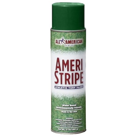 All American Paint Turf Green Athletic Aerosol Field Paint, 12PK 1030