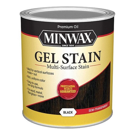 Minwax Wood Stain, 1 qt, Black 660920000