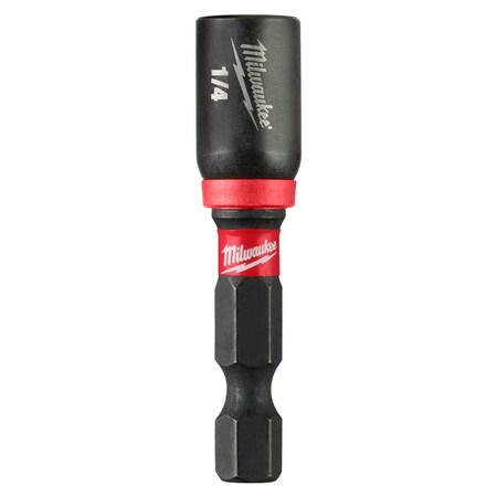 Milwaukee Tool SHOCKWAVE 1-7/8" MAG NUTDRIVER 1/4" - BULK (10) 49-66-4702