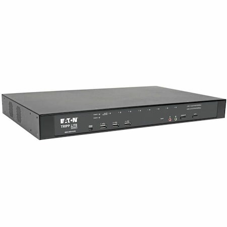 Tripp Lite 8-PORT CAT5 KVM OVER IP SWITCH WITH VIRTUAL MEDIA - 1 LOCAL & 1 REMOTE USER, 1U B064-008-01-IPG