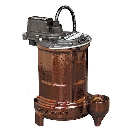 Liberty Pumps SubmersibleSumpPump, 50ft, 10.75in, 115VAC 251-5