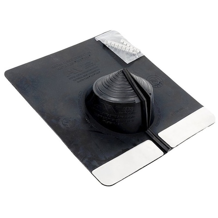 Oatey Master Flash Series Roof Flashing, 0 to 538 in Pipe, EPDM Rubber 14090