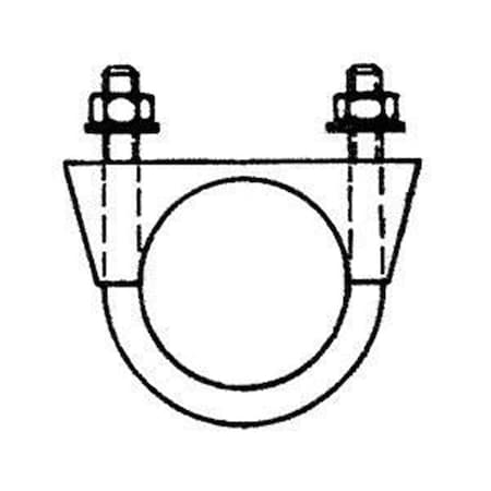 Cummins Onan Exhaust Clamp C7B-1551256
