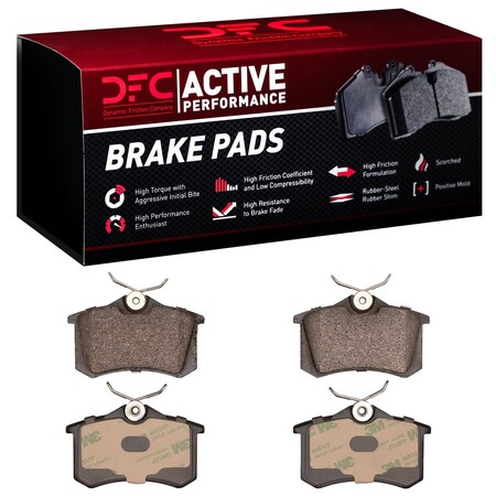 Dfc Active Performance, Disc Brake Pad Set,  1115-0340-00