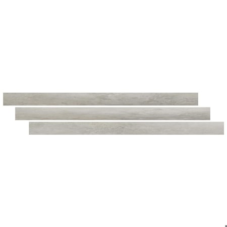 Msi LVT Trim, LVT, Gray-Dark, 94 in L, 1.77 in W, Low Gloss ZOR-LVT-TR-0650