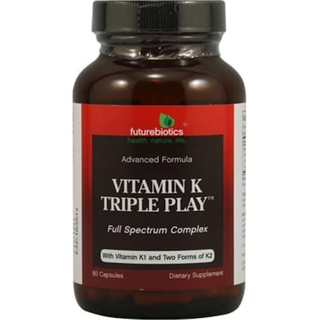 Futurebiotics Vitamin K Triple Play - 60 Capsules 1089945