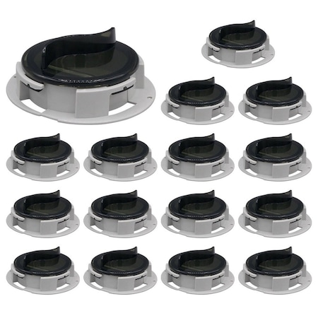 Mytee Products Acrylic Document Holder - Round, 16PK DH-Rx16