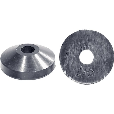 Danco Beveled Washer, Fits Bolt Size 1/2 in Rubber, 5 PK 35097B