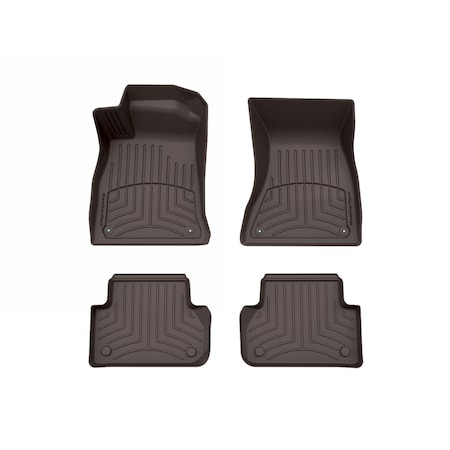 Weathertech Cocoa, Front and Rear FloorLiner HP 479371-479072IM