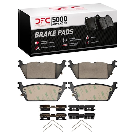 Dfc 5000 Advanced Disc Brake Pad Set,  1551-2169-01