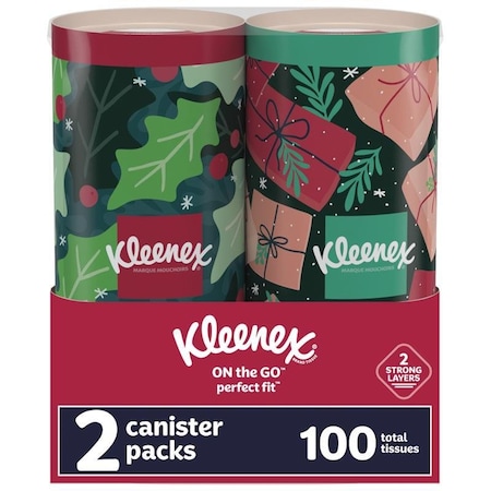 Kleenex 100 ct Facial Tissue, 2PK 52968
