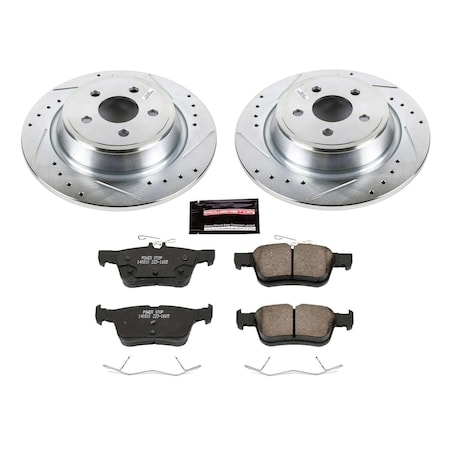 Powerstop REAR Z23 EVOLUTION SPORT BRAKE UPGRADE KIT K7144