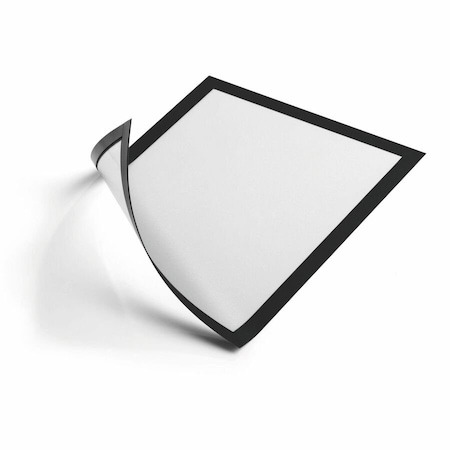Zoro Select Sign Holder, 8-1/2" x 11", PVC, PK2 477101