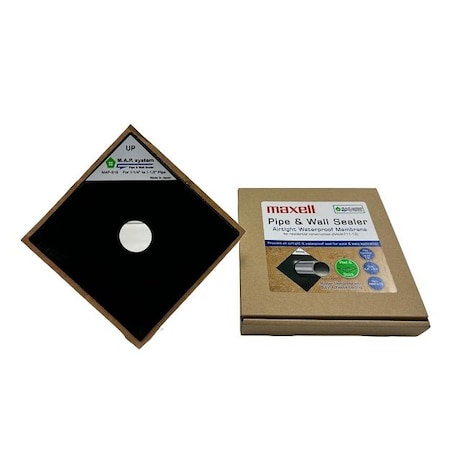 Maxell Pipe and Wall Sealer for 1-1/4" to 1-1/2" Pipe, M.A.P. System, 10PK MAP-S15