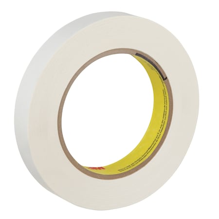 3M Splicing Tape, 18 mm W x 55m L, 4.2 mil Thick, White, Repulpable Adhesive, 48 PK R3127