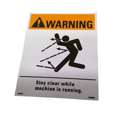 Cnh DECAL WARNING, CNH OEM 144388A1 144388A1