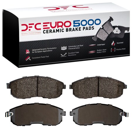 Dfc 5000 Euro Ceramic Disc Brake Pad Set,  1600-0815-00