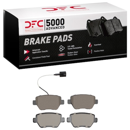 Dfc 5000 Advanced, Disc Brake Pad Set,  1551-1851-00